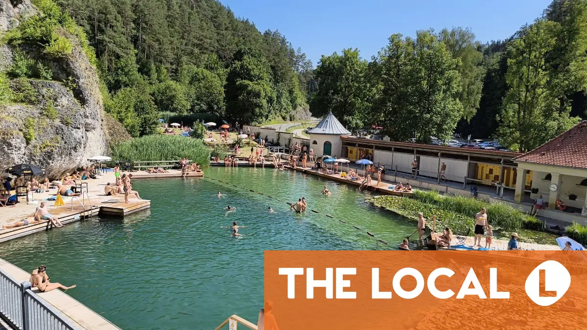 Are these the most beautiful natural swimming pools in Bavaria?