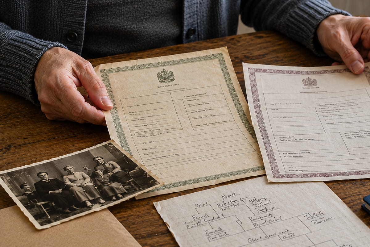 Two documents do most of the work in a Canadian citizenship by descent claim