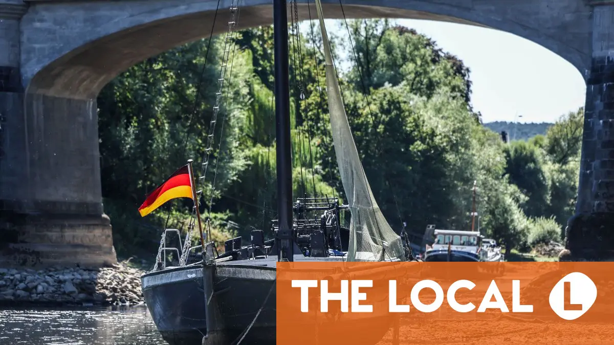 Germany's rivers fall to historic lows