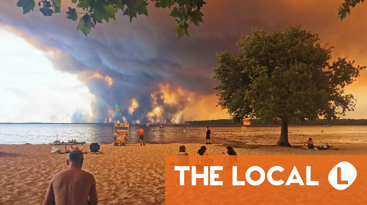 How a photo from a French lake became a symbol for a planet in crisis
