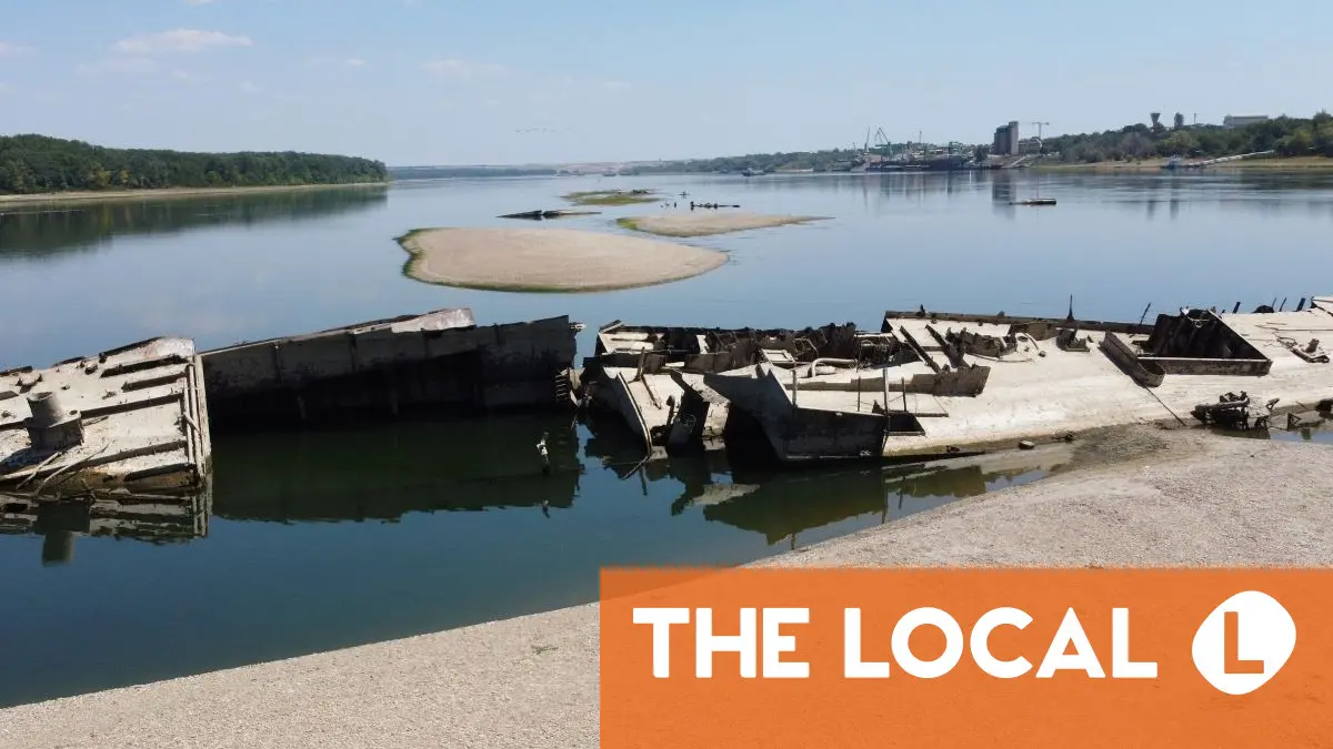 How historically low water levels are affecting life in Germany