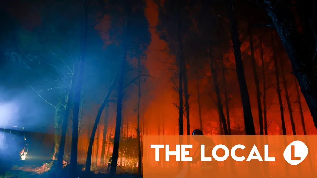 How many people have been arrested over French wildfires?
