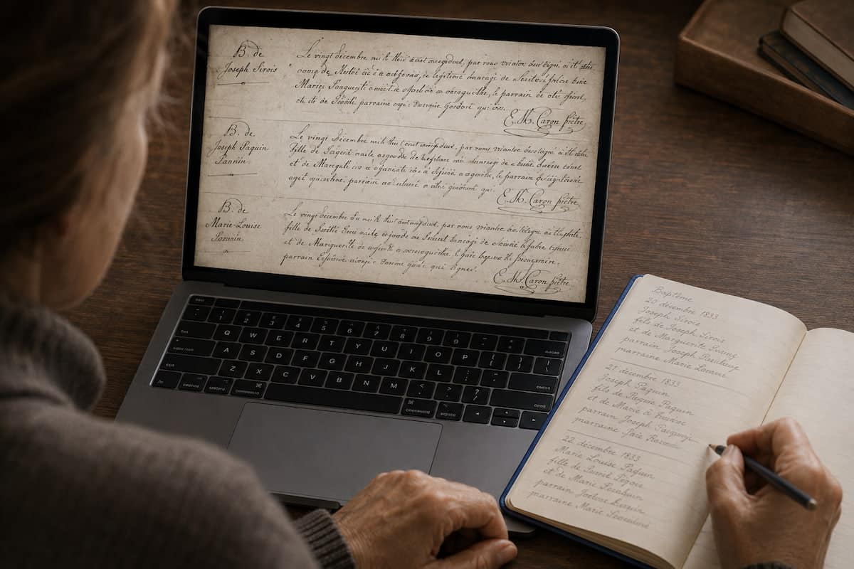 You don’t need French to read the Quebec baptism record behind your citizenship claim