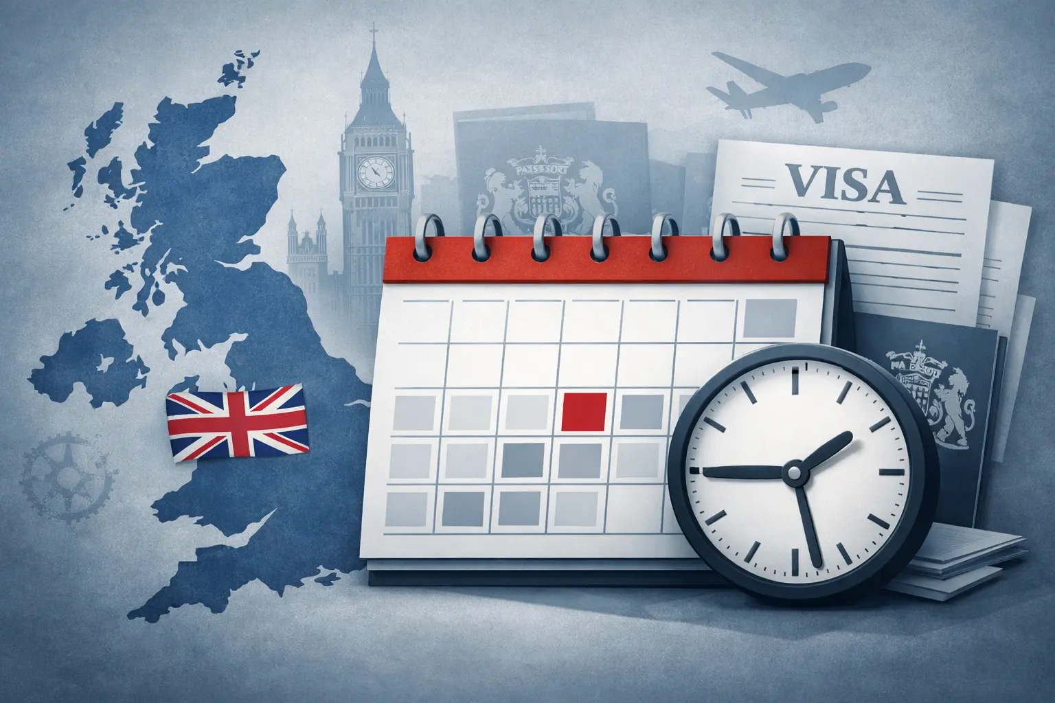 UK visa processing times inside the UK