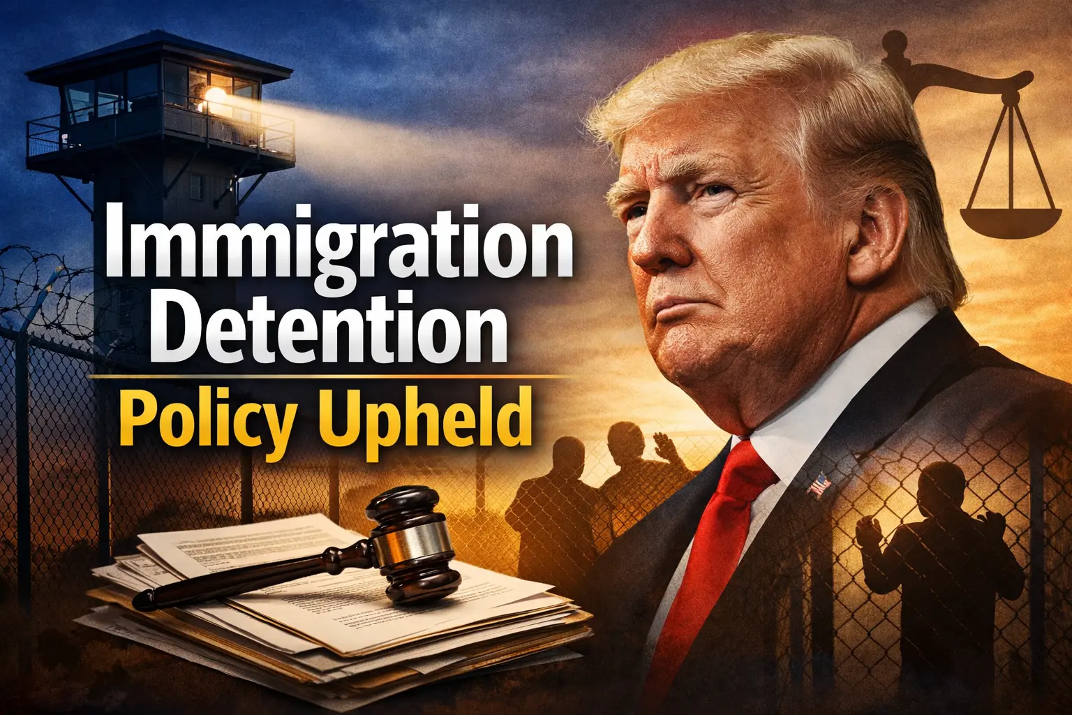 Appeals court upholds Trump immigration detention policy limiting bond hearings for ICE detainees.