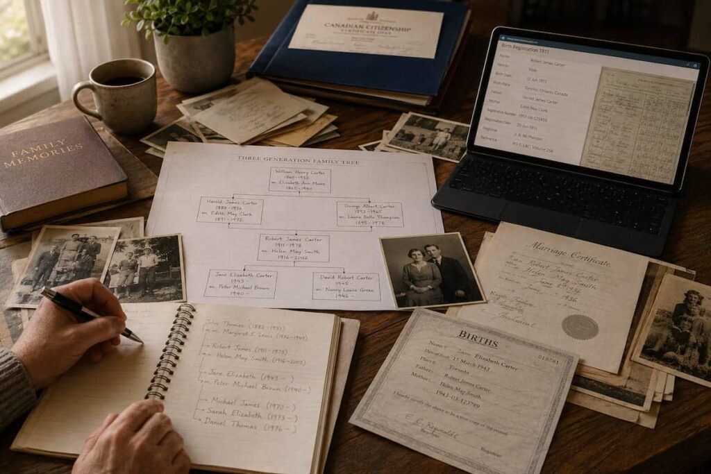 Citizenship by descent: When your Canadian ancestor left no paper trail, other parts of your family tree may have the evidence you need